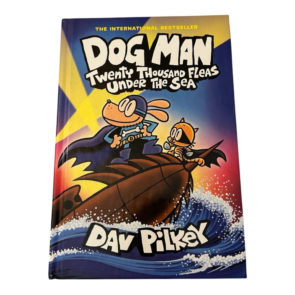 Dog Man: Twenty Thousand Fleas Under the Sea: A Graphic Novel. Hard cover book